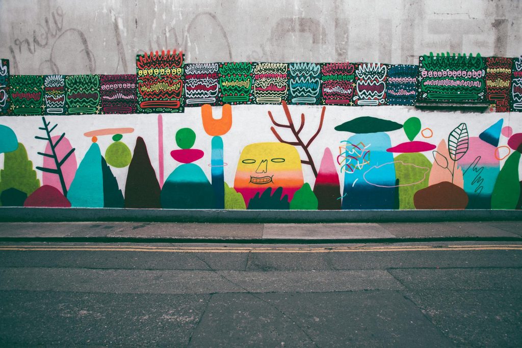 wall in Dublin
